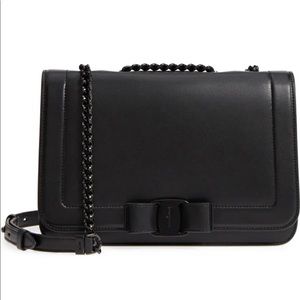 Salvatore Ferragamo 
Vara Leather Crossbody Bag